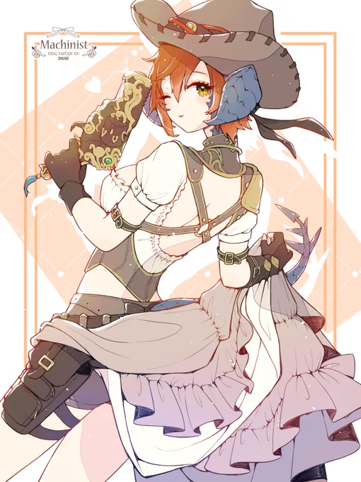 🔶*機工士*🔶

#FF14 #FF14イラスト #アウラ 