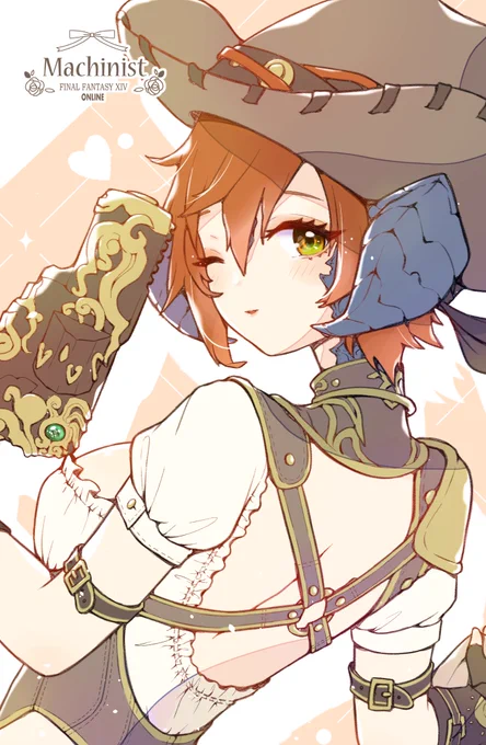 🔶*機工士*🔶

#FF14 #FF14イラスト #アウラ 