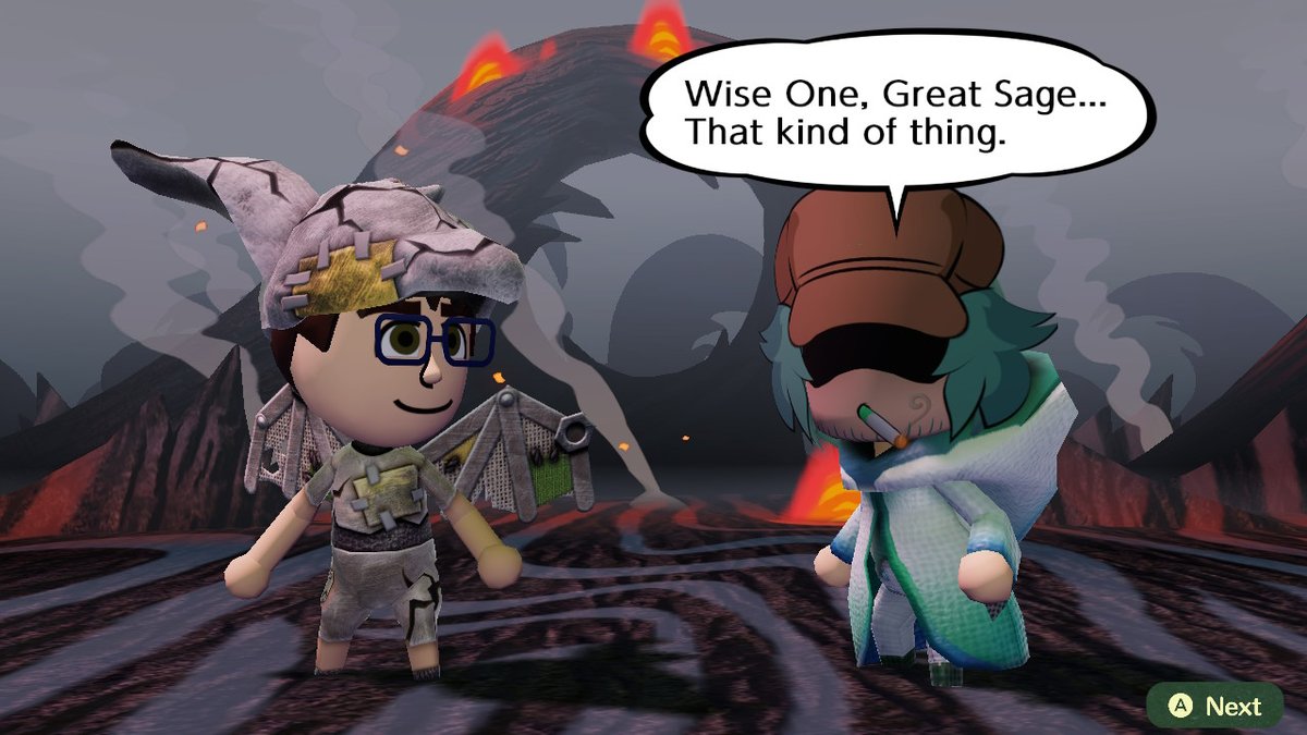 SkyDergValoo's tweet photo. #Miitopia #NintendoSwitch https://t.co/V8s2HSoYNu
