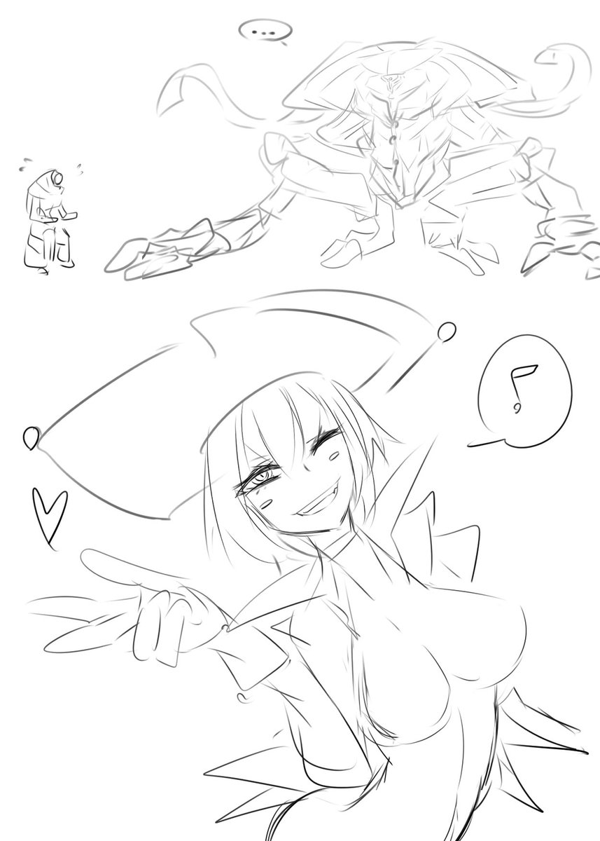 @hanei_kimashi ほわう!?ぬぅう…!?だがあれですな…フル装備だったりする場合きっと思っていたのと違う!てなるタイプのコですぞう!ふへへへ 