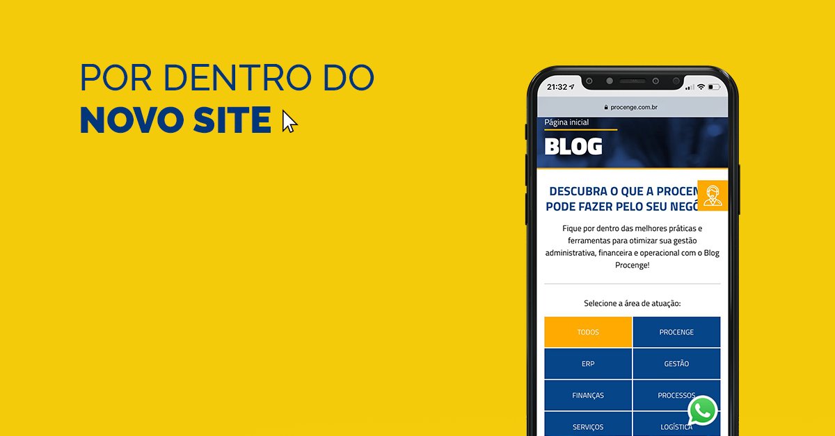 Procenge's tweet image. Assuntos sobre tecnologia, gestão, finanças, processos, ERP e muitas outras áreas você encontra no Blog Procenge.
Fique por dentro das melhores práticas e ferramentas para otimizar sua gestão administrativa, financeira e operacional.
Visite-nos! lnkd.in/daYQ2sr

#procenge