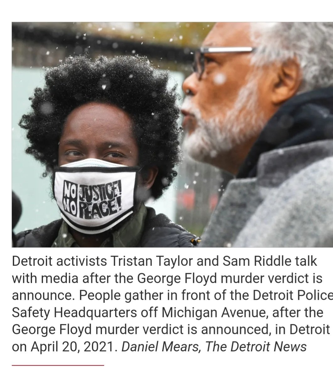 samriddle's tweet photo. What has really changed for us as a people? One year since murder of #GeorgeFloyd - Role of NAN @TheRevAl Sharpton shaped issue focus - #workahead #GeorgeFloydPolicingAct not passed Riddle@Random 9 AM #Detroit @910Superstation Call-In 313 778 7600 https://t.co/sDvav4uFCa