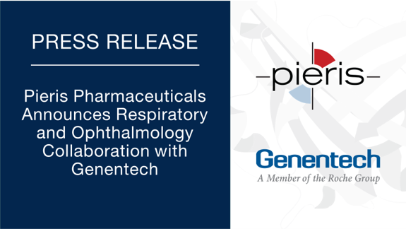 YoderSteve's tweet photo. Very proud of the entire team at @PierisPharma for attracting another stellar partner like @genentech. It's an honor to be collaborating with the Roche Group once again! https://t.co/YhT16EcrlX https://t.co/OWatneUtdR