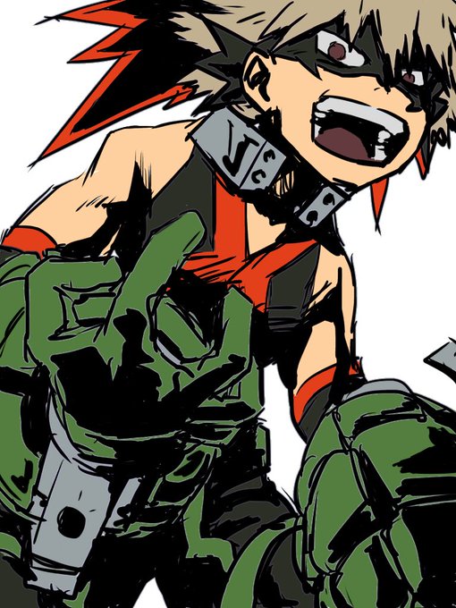 iPhoneアイビスじゃ狙ったところにペンが落ちないのを逆手にとって影BL
爆豪くん 