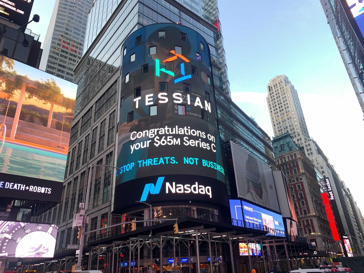 CyLonVentures's tweet photo. We're absolutely thrilled for Tim, Ed, Tom and the whole team at @Tessian, who have just closed a $65m Series C! 

You can read more about how this investment will support Tessian's mission to secure the human layer here 👇

https://t.co/meEV5kKZwH https://t.co/17sjVz96yy