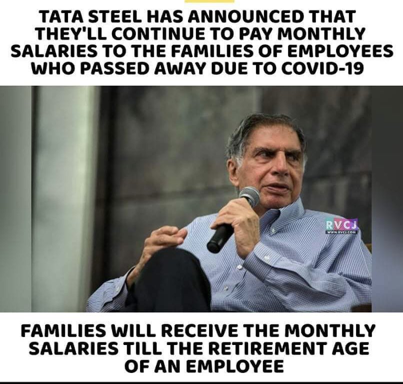 #RatanTata = The man of steel. 🙏