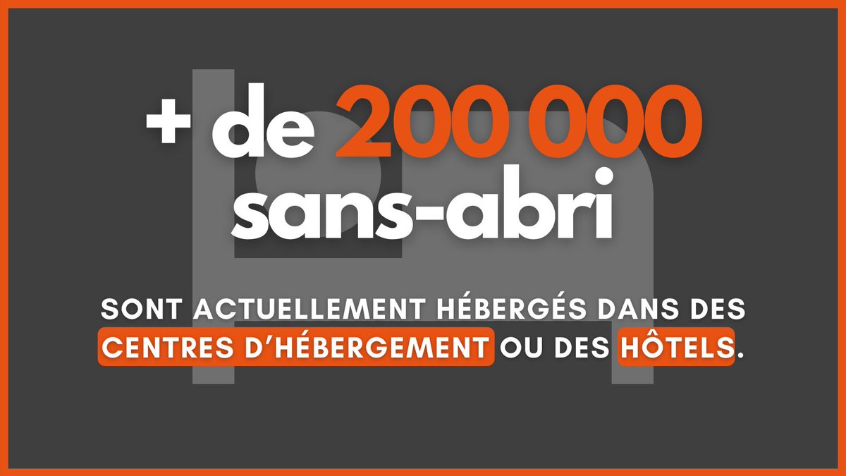 Plus de 200 000 SDF sont actuellement hébergés dans des centres d’hébergement ou des hôtels et bonne nouvelle, les places d'hébergement créées pendant l’épidémie de Covid-19 afin de les aider vont être prolongées jusqu’en mars 2022 ! Un soulagement pour les plus précaires...