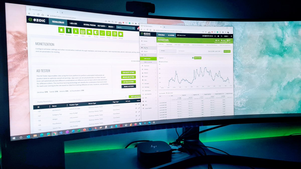 Have been using Ezoic as the ad platform on techAU in 2021 and it's paying way more than Google Ads did, very happy - bit.ly/3oMUUYZ