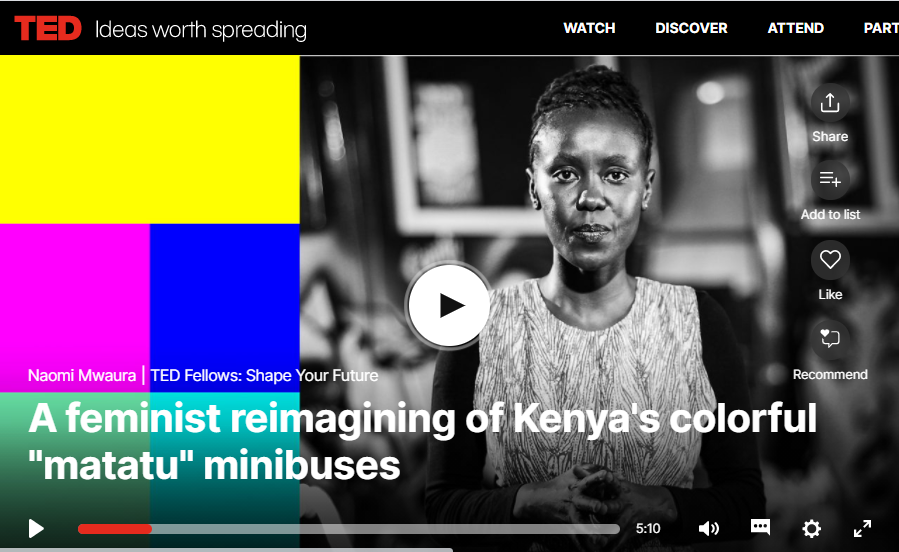 FloneInitiative's tweet photo. We are excited to share the news that @FloneInitiative work has been featured on @TEDTalks
Click on the link to watch https://t.co/qjn2RjQRO0
@FranceinKenya @KenyaBusLtd @SwvlKenya @uber_kenya @LittleAppKenya @NMS_Kenya
#TEDGlobal2020 #TED2020 #TED #TEDFellow #WomenInTransport https://t.co/kJuMWmoymg