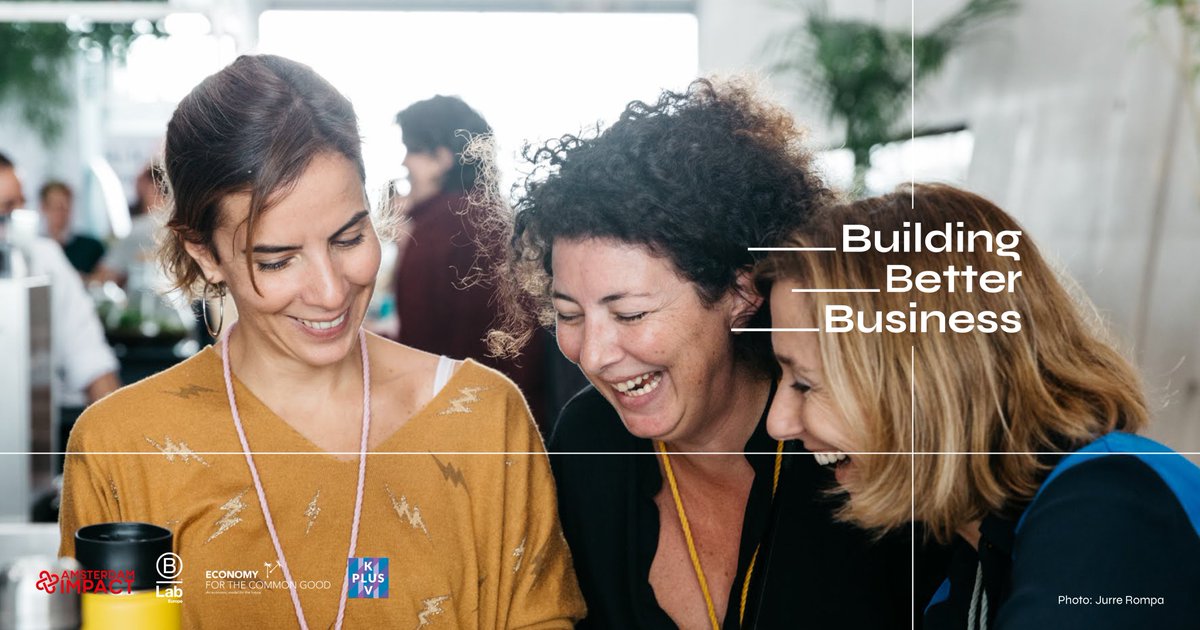 ONE DAY LEFT | Does your company want to accelerate its impact goals? Apply by 26 May to join the BBB programme &amp; pursue a #BCorp or Economy for the Common Good certification > bit.ly/BBB_2021

BBB is an initiative of Amsterdam Impact, <a href="/BCorpEurope/">B Corporation Europe</a> and @EconCommonGood.