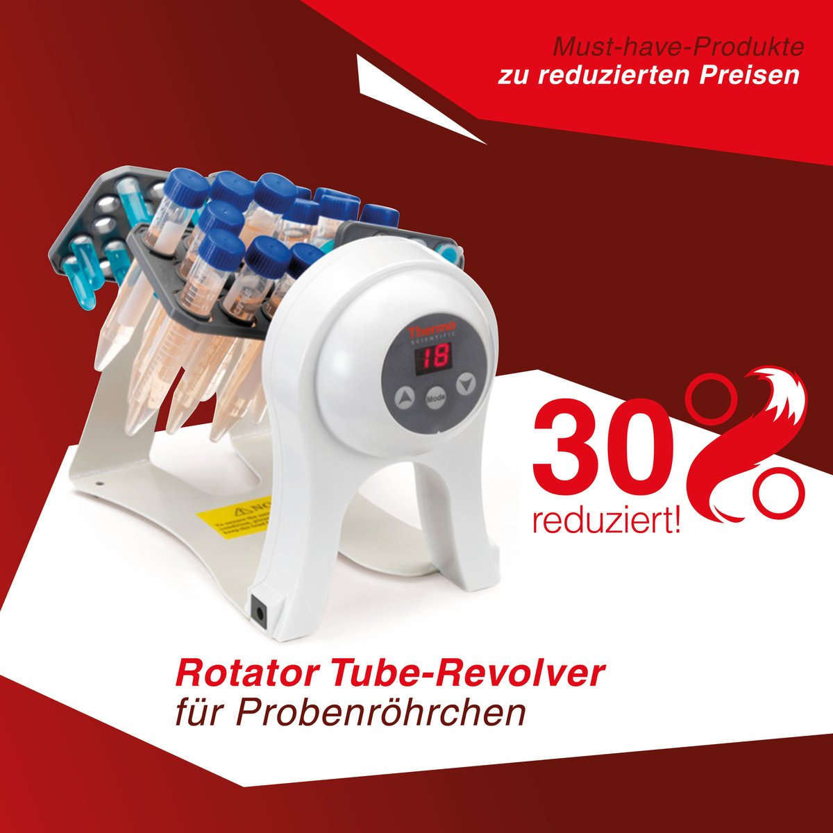 Carl Roth (@carlrothgmbh) on Twitter photo Diese Alltags-Helfer gehören in jedes Labor!
Tube-Revolver, Magnetrührer, Wippschüttler, Blockthermostat und weitere Basics.
Jetzt bis zu 30% reduziert in unserem Shop.
Schauen Sie vorbei!
carlroth.com/de/de/Labor-Ba…
#laboratory #laboratorium #laboratoryequipment #magnetrührer Diese Alltags-Helfer gehören in jedes Labor!
Tube-Revolver, Magnetrührer, Wippschüttler, Blockthermostat und weitere Basics.
Jetzt bis zu 30% reduziert in unserem Shop.
Schauen Sie vorbei!
carlroth.com/de/de/Labor-Ba…
#laboratory #laboratorium #laboratoryequipment #magnetrührer