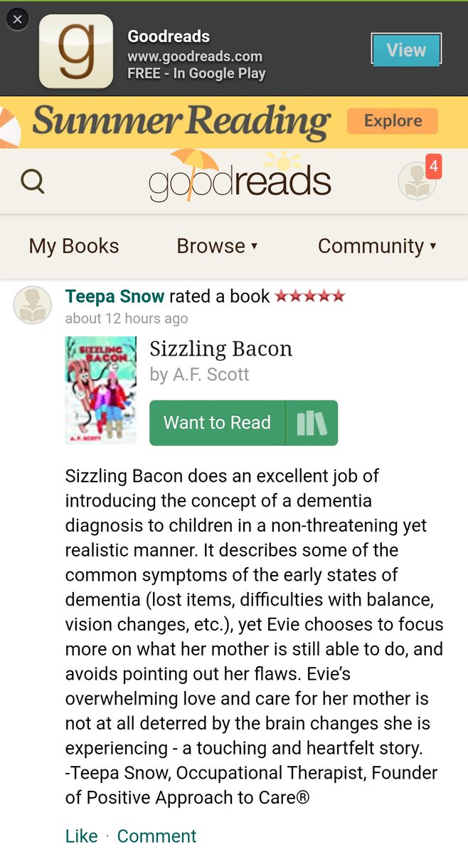 occhianne's tweet photo. Book review by Teepa Snow 
Understanding dementia..
@Sarahdellbtint1 @ronaldamanze @derekfi77174766 @theboldage @JaniceSwink @bikerwise @GizelleTalavia @TraceyShorty28 @GailGre59728262 @pbsharkey @nyc2vin @alzheimerssoc @IrishDementiaWG @doryitsme @agnes_houston @DementiaVoices https://t.co/P5PMIKl6Wf