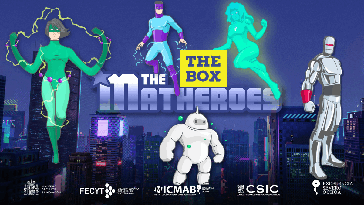 icmabCSIC's tweet photo. 💻Avui la classe de Tecnologia Industrial de 1r BTX de l'@inspuigvert participarà a l'#EscapeVirtual dels #Matheroes a través de @bcn_escolab!
Si ets docent i vols fer-lo a l'aula, escriu-nos i t'enviarem la guia didàctica, perquè tot vagi com una seda!
🔗https://t.co/P54xXQSHIL https://t.co/RuZ161tPUn