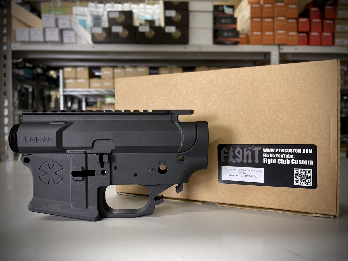 FCC PTW用 NOVESKE GEN3 レシーバーセット(セラコート済) FCC NOVESKE N4 Gen3 レシーバーキット トレポン用