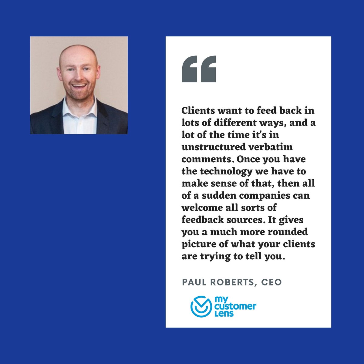 StakeholderzUK's tweet image. What an incredible webinar we had yesterday with Paul Roberts and Mike Evans from @MyCustomerLens. Take a look at what they had to say by watching on demand.
us06web.zoom.us/rec/play/--SEJ…

#feedbacksolution #feedbackmatters #SaaS  #techinnovation  #angelinvesting