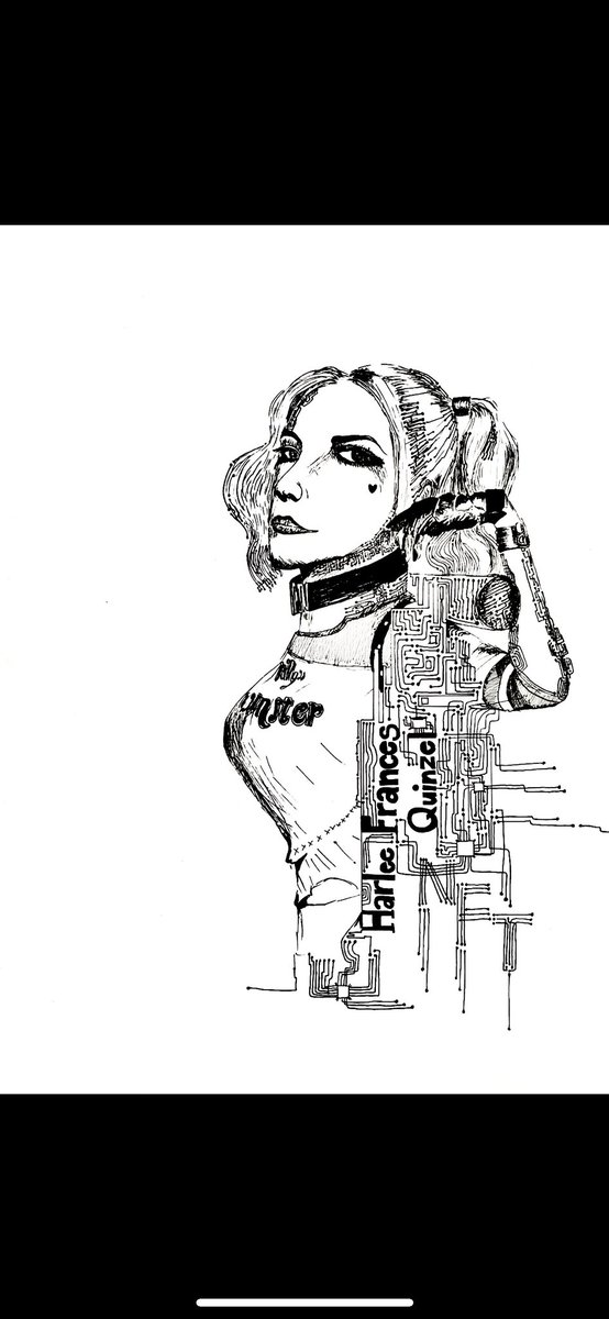 "Harley Quinn"

#ballpointpen #pendrawing #painting #ボールペン画 #ペン画 #絵描き #線画 #ビットコイン #イーサリアム #ドッジコイン #disitalart  #nft #nftart #人物画 #portrait #ハーレークイン #harleyquinn #harleenquinzel #dccomics #dc #marvelcomics #marvel #jorker #margotrobbie
