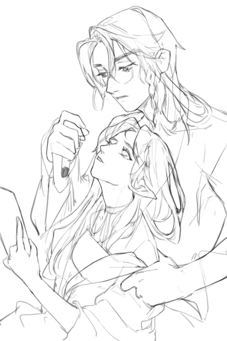 she can't draw and he's hot 