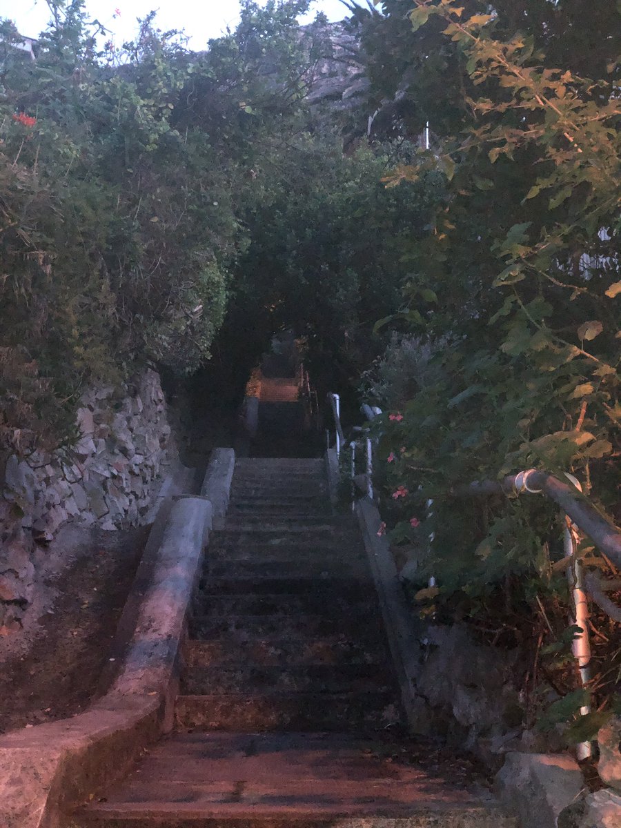 Ierfaan's tweet photo. Early start this morning #jacobsladder #fatmustfall https://t.co/FXfl949rcb
