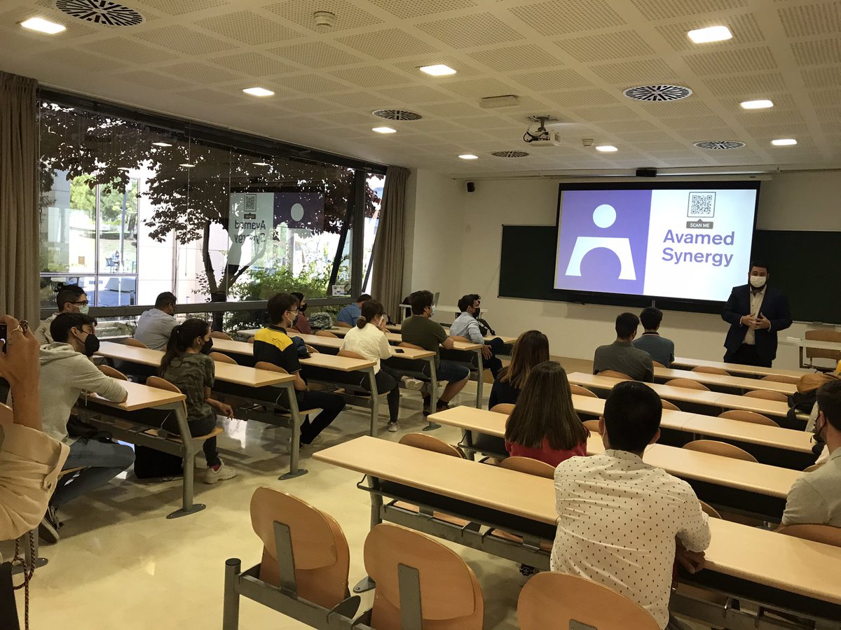 CentroEmpleoUA's tweet photo. Comenzamos #ProgramaOdisea en @GVAddigital 📲💻 Conociendo la labor de @AvamedSynergy y su capacidad para crear sinergias con un objetivo claramente empresarial #Innovación #Ingeniería #Medicina #Tecnologías #Sinergias @UA_Universidad https://t.co/zlYBNwBcFT