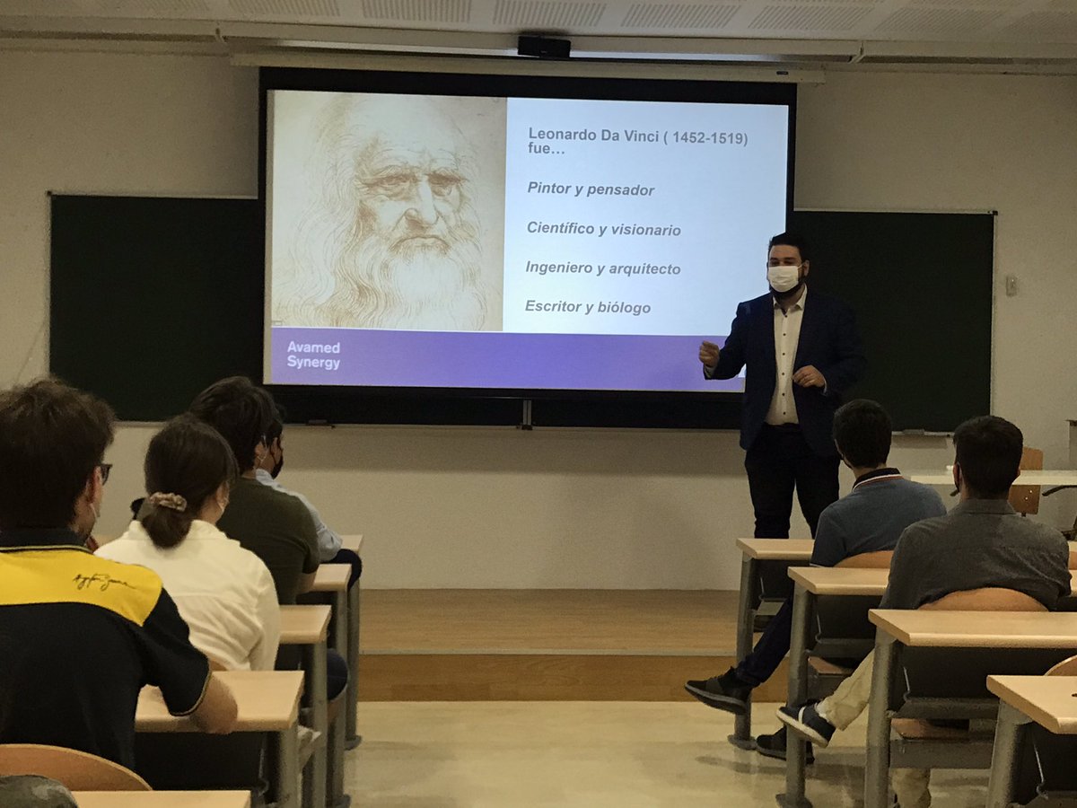 CentroEmpleoUA's tweet photo. Comenzamos #ProgramaOdisea en @GVAddigital 📲💻 Conociendo la labor de @AvamedSynergy y su capacidad para crear sinergias con un objetivo claramente empresarial #Innovación #Ingeniería #Medicina #Tecnologías #Sinergias @UA_Universidad https://t.co/zlYBNwBcFT