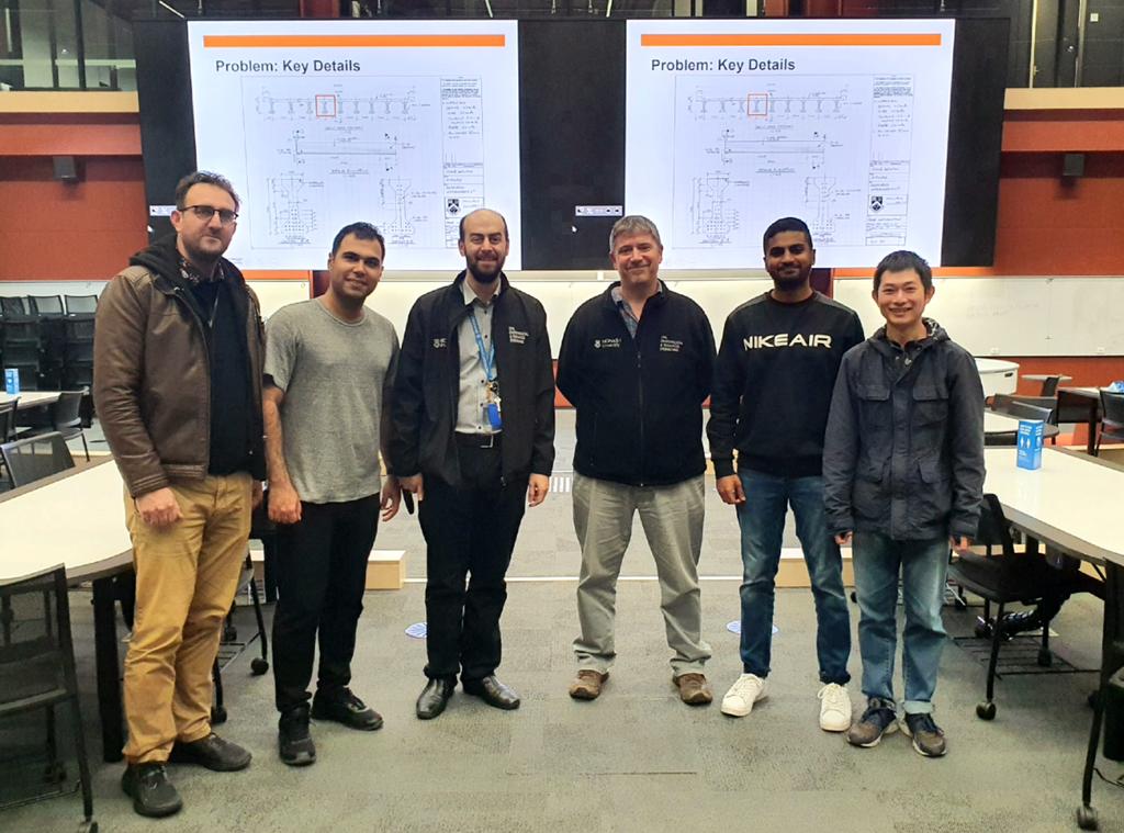 ccaprani's tweet photo. Another semester of teaching CIV4280 Bridge Design &amp; Assessment done! Impossible to deliver such complex content to so many students without this great team of TAs, esp. @mayermelhem5 - thank you 👏👏👏 @MonashStructEng @MonashCivil https://t.co/nHj4YVeQi7