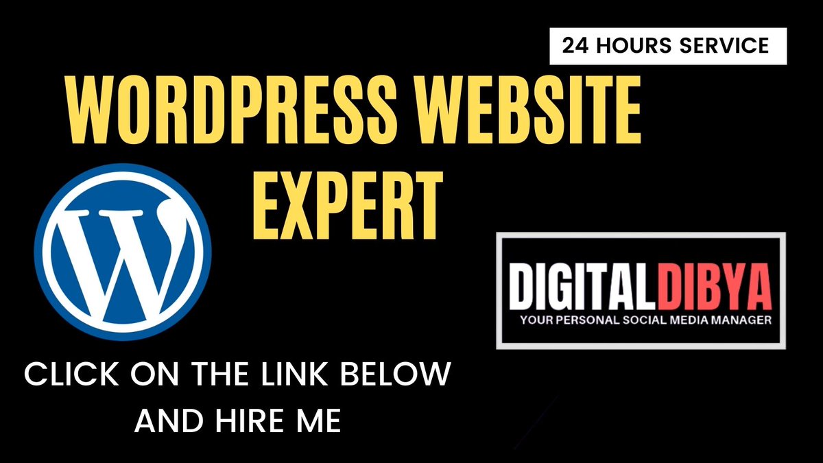 I am an expert in WordPress websites. If you want to create an awesome website then click on the link below and hire me. fiverr.com/s2/0e8027e4f1 #GeorgeFloyd, #BlackLivesMatter #Bucks