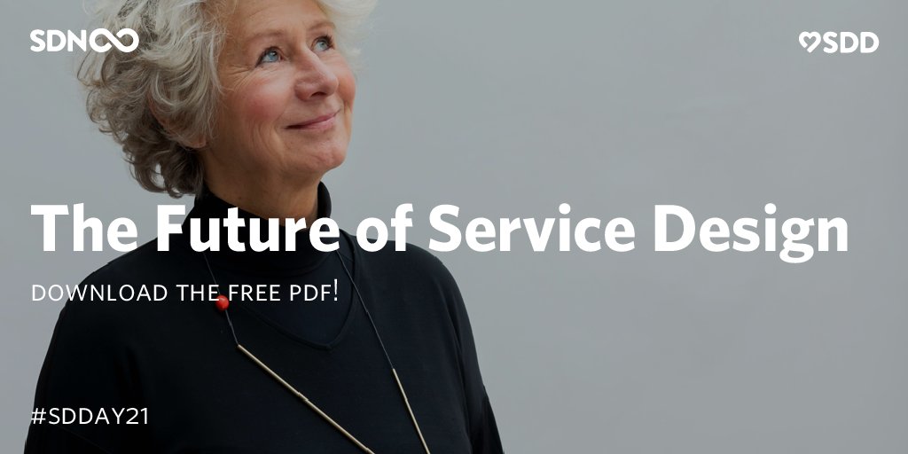 SDNetwork's tweet photo. To celebrate #SDDay21, explore The Future of Service Design, published by SDN's Co-founder &amp; President, Prof. Birgit Mager — a must-read for every service designer enthusiast &amp; practitioner.
Download PDF: https://t.co/AChW9Iort6
SDDay21: https://t.co/7cnKtQ9dwY
#kisd @BiSDN https://t.co/ZqJE5g8YAh