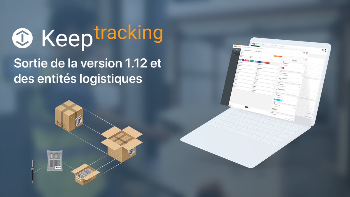 MobileIT_Team's tweet photo. Les entités logistiques 📦 sont enfin disponibles avec KeepTracking 1.12 ! Cette fonctionnalité vous permettra de créer dynamiquement des contenants et des produits pour gérer et suivre plus facilement votre stock. Plus d'infos ici 👉 https://t.co/HLD7pLB24h https://t.co/xZxZb6rAI5