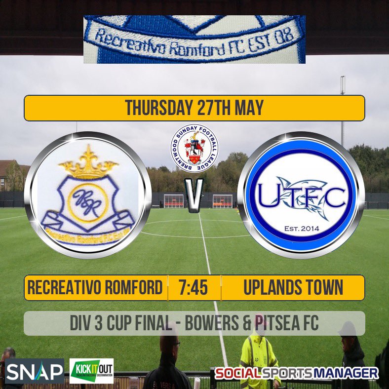 Recreativo Romford tweet media
