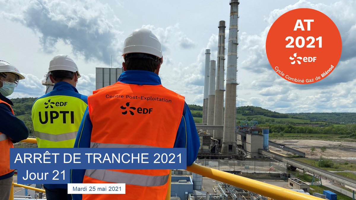 EDFBlenod's tweet image. Les collègues de la #PostExploitation qui s’occupent de #déconstruire l’ancienne #centrale 🏭 de @VilledeBlenod sont venus rendre visite aux #équipes du #CCG ! L’occasion de découvrir les chantiers 🏗 de l’arrêt de tranche ! 😁 #collaboration 🤝👷🏻👷‍♀️