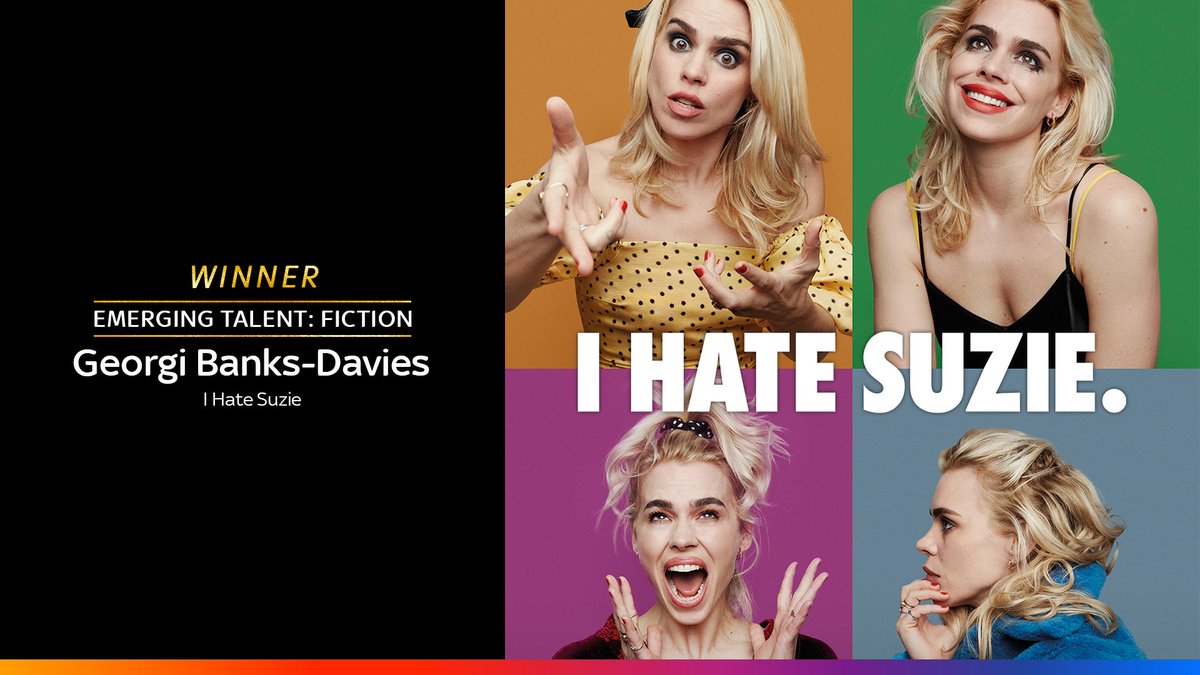 QUEEEEEEEEEEEN!!!!!! @georgibd you are the bomb!!! I am over the moon for you, your vision made #IHateSuzie what it is and WE LOVE YOU!!! Massive congrats you absolute superstar!!! 💥🙌🎬🥳<a href="/skytv/">Sky TV</a> <a href="/BadWolf_TV/">Bad Wolf</a>