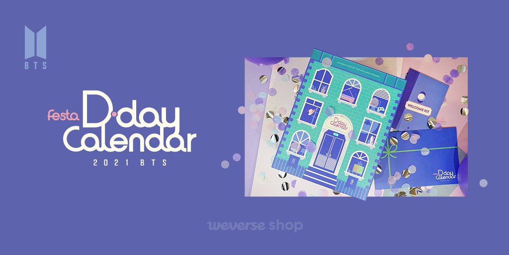 未開封★BTS FESTA D-DAY CALENDAR フェスタ 初回 Seungji An Portfolio - BTS [Festa D.day Calendar]