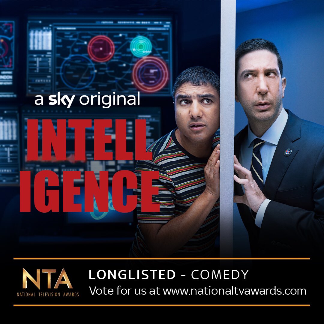 Nick Mohammed (@nickmohammed) on Twitter photo 2021-05-25 08:51:21 Hey! By some sweet miracle Intelligence has been longlisted for an @OfficialNTAs amongst a host of other exquisite shows. Should you wish to vote for Intelligence (or otherwise 🤮) you can do so here: nationaltvawards.com X Hey! By some sweet miracle Intelligence has been longlisted for an @OfficialNTAs amongst a host of other exquisite shows. Should you wish to vote for Intelligence (or otherwise 🤮) you can do so here: nationaltvawards.com X