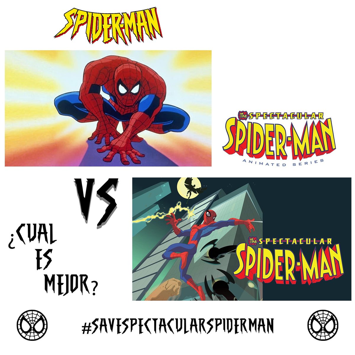 Specspidey_'s tweet photo. Yo lo tengo muy claro. Por más que me encante la serie de Spider-Man (1994) me quedo con la de El Espectacular Spider-Man (2008).

¿Cuál es la mejor para vosotros? 

#BringBackSpectacularSpiderMan #SaveSpectacularSpiderMan #SpectacularSpiderMan #SpiderMan https://t.co/7SZlqm66q6