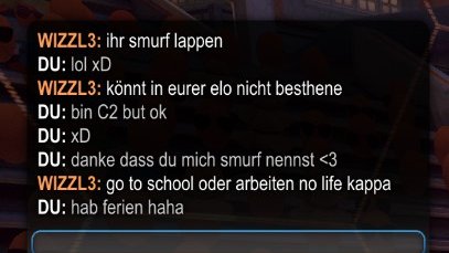 imagine du spielst ne Runde RL mit 
<a href="/HuntRL_/">Hunt</a>

Und dann das:

(ist nur Clanmember gewesen hat danach direkt den discord server verlassen (welcher absolut cool ist und ihr solltet dem alle mal beitreten :3))