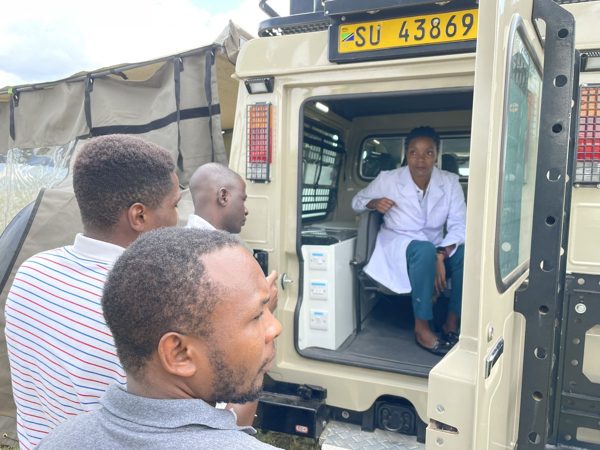 sacids's tweet photo. Day 2: Dont miss a chance to visit our stall at the #SokoineMemorial @SokoineU #Genomics #AfyaData @karimuribo @EndingPandemics #MobileLaboratory https://t.co/8po9ZIOipN