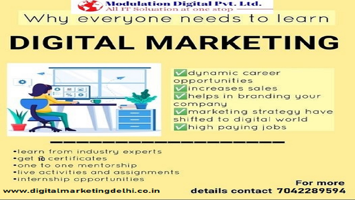 ModulationI's tweet image. Sign up for industrial digital marketing training at Modulation Digital Institute and learn latest digital marketing tactics and terms. 
👉 Learn many pro tips from the experts. 
Visit: digitalmarketingdelhi.co.in
 to enroll.
Call us: 7042289594
