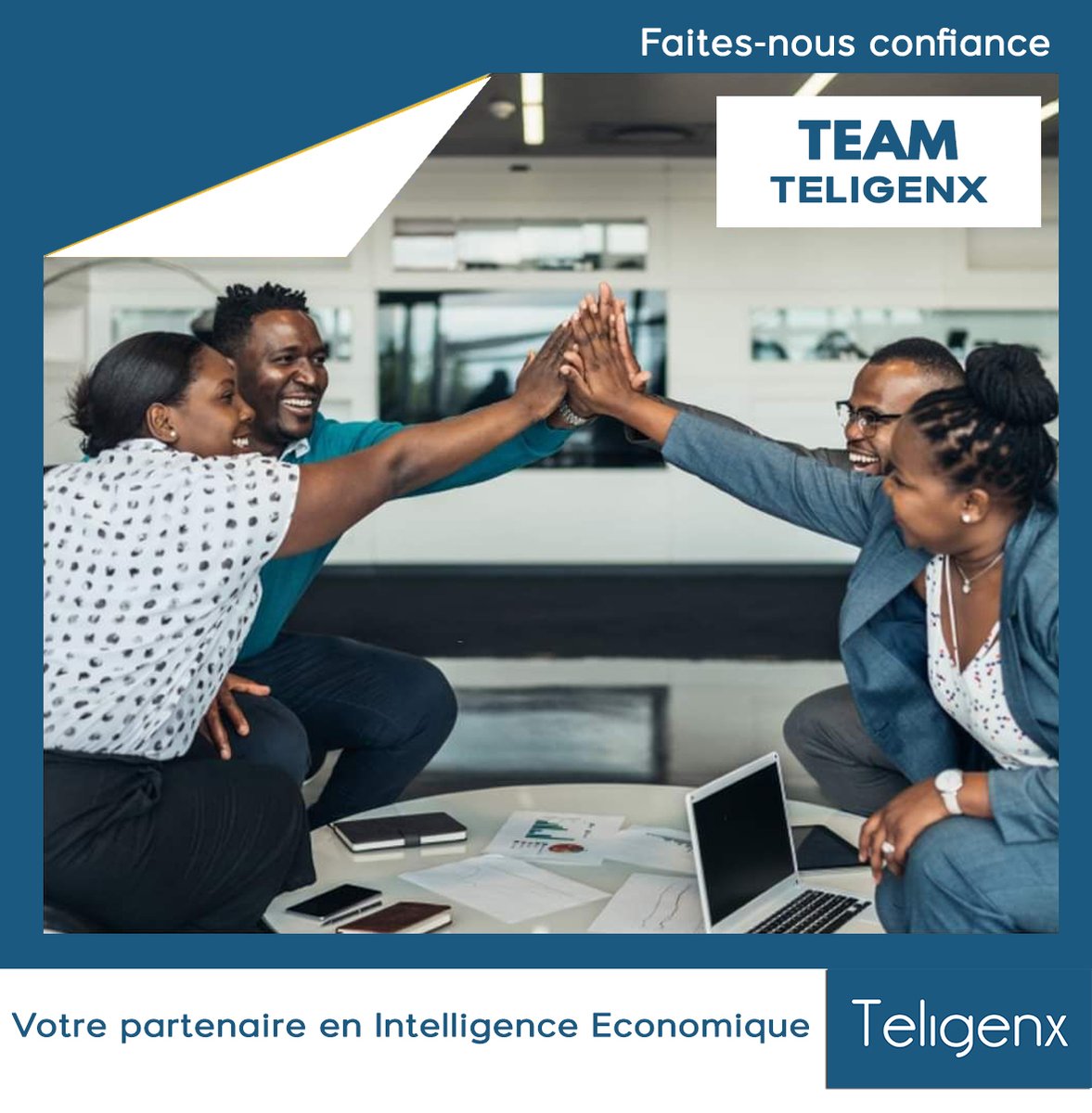 teligenx's tweet photo. "La réussite appartient à tout le monde. C’est au travail d’équipe qu’en revient le mérite".
Franck Piccard
#TeamTeligenx
#IntelligenceEconomique https://t.co/7vWMt4uYAt