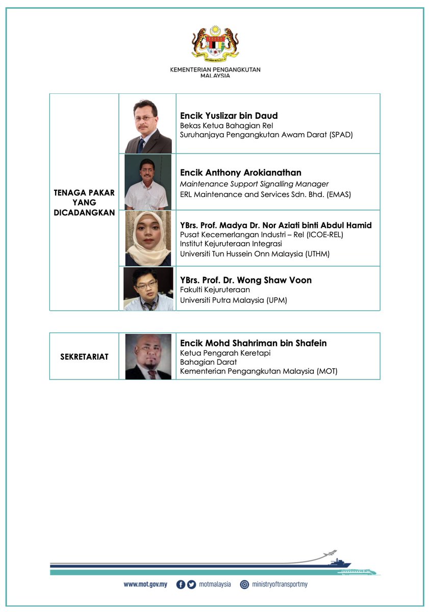 Bernama S Tweet Senarai Nama Ahli Jawatankuasa Siasatan Kes Kemalangan Tren Lrt Laluan Kelana Jaya Askrapidkl Motmalaysia Trendsmap