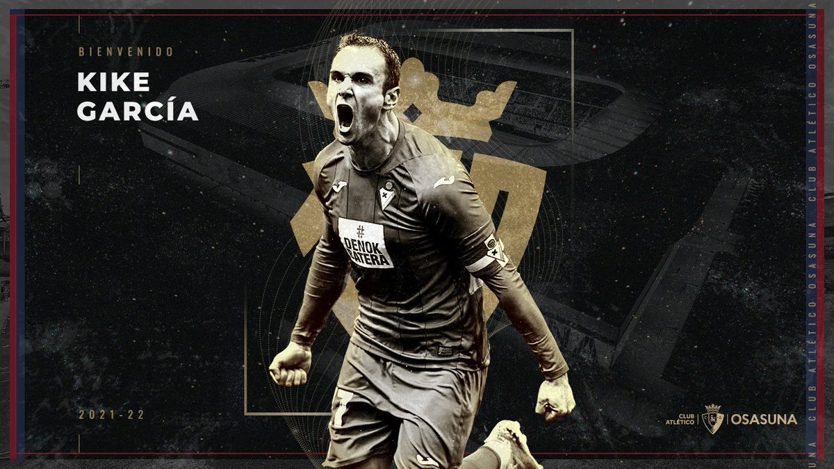 COMUNICADO OFICIAL | Kike García ficha por #Osasuna hasta 2024.

#BienvenidoKike #OngiEtorriKike #WelcomeKike

▶️ buff.ly/3ujINnx