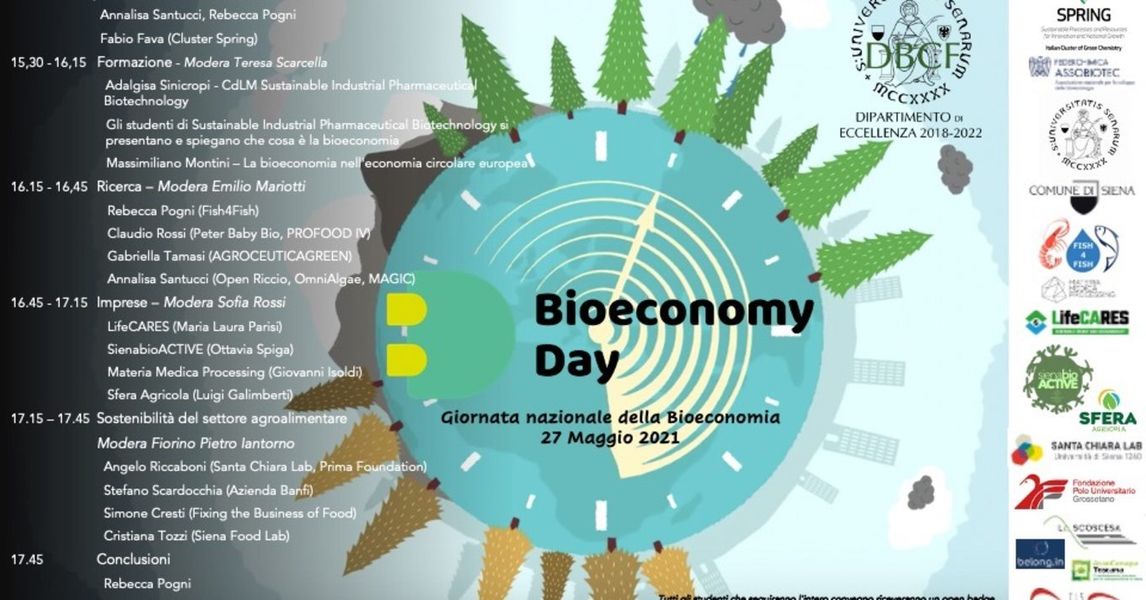 Fish4fishP's tweet photo. #bioeconomyday
TAG Twitter: @Cluster_Spring @AssobiotecNews
Fish4Fish will be presented at the Bioeconomy Day organized by Siena University.
https://t.co/StZOqYUUTe
https://t.co/AvuvzBxbnS https://t.co/HE0QizcTEf