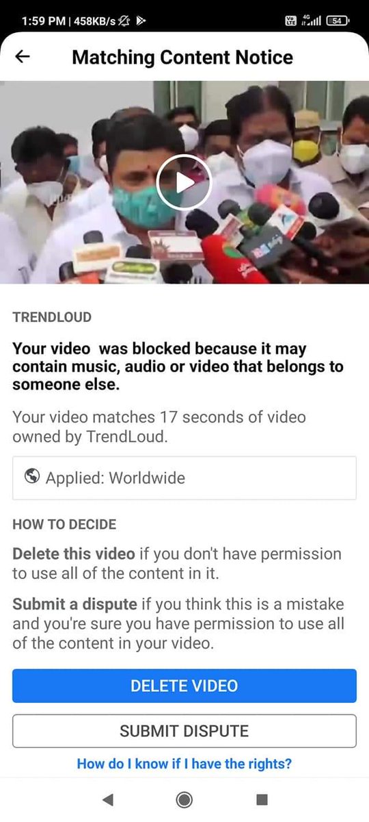 TweetFromMk's tweet photo. @Trendloud is a bully

The right wingers bjp and UC savarnas are all using this tool now to shut down free speech and criticisms which are legally and technically not a copyright infringement

#TrendLoudBacksPSBB #TrendLoudDictatorship
#TrendLoud
#TrendLoudIsABully https://t.co/os71R9jsjr