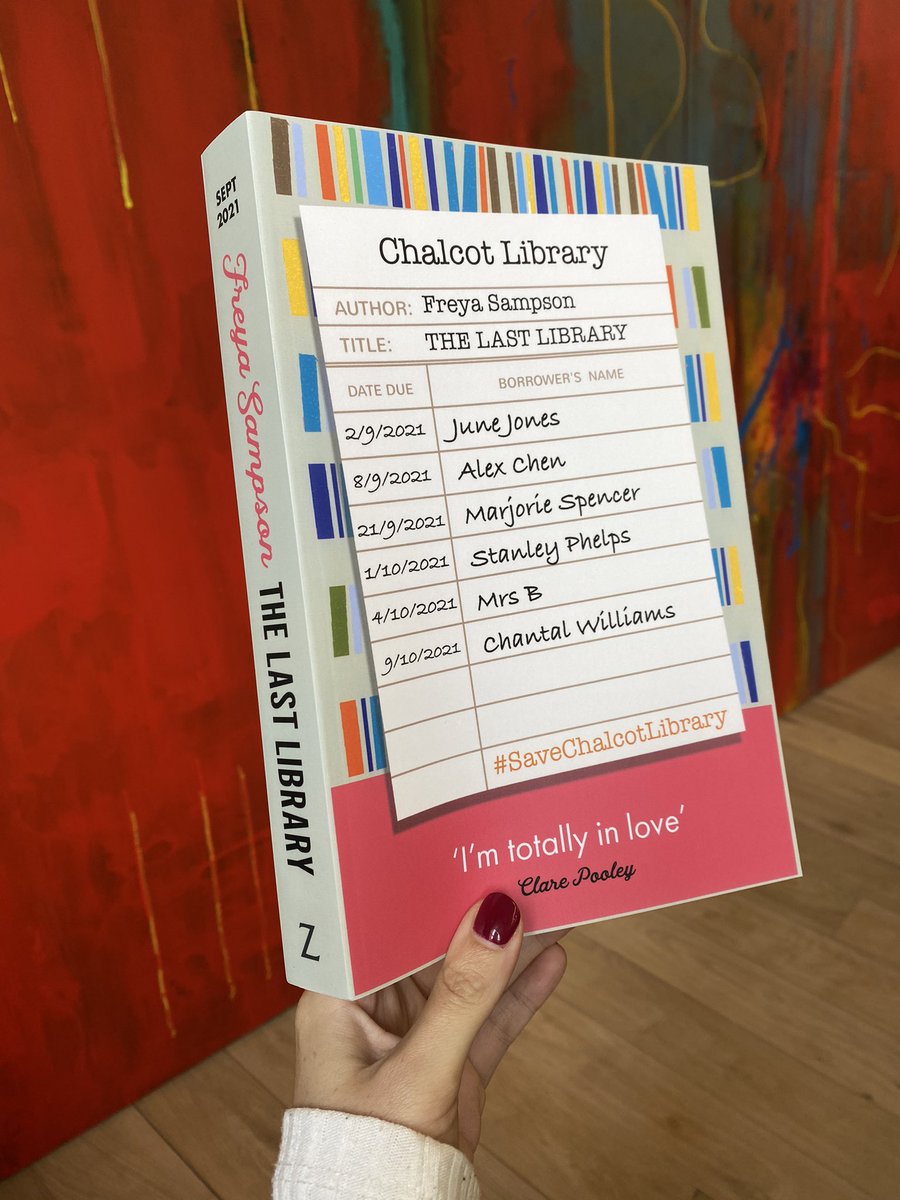 hayley_steed's tweet image. UK proofs are in for #TheLastLibrary by @SampsonF and are looking so wonderful 😍📚 #SaveChalcotLibrary