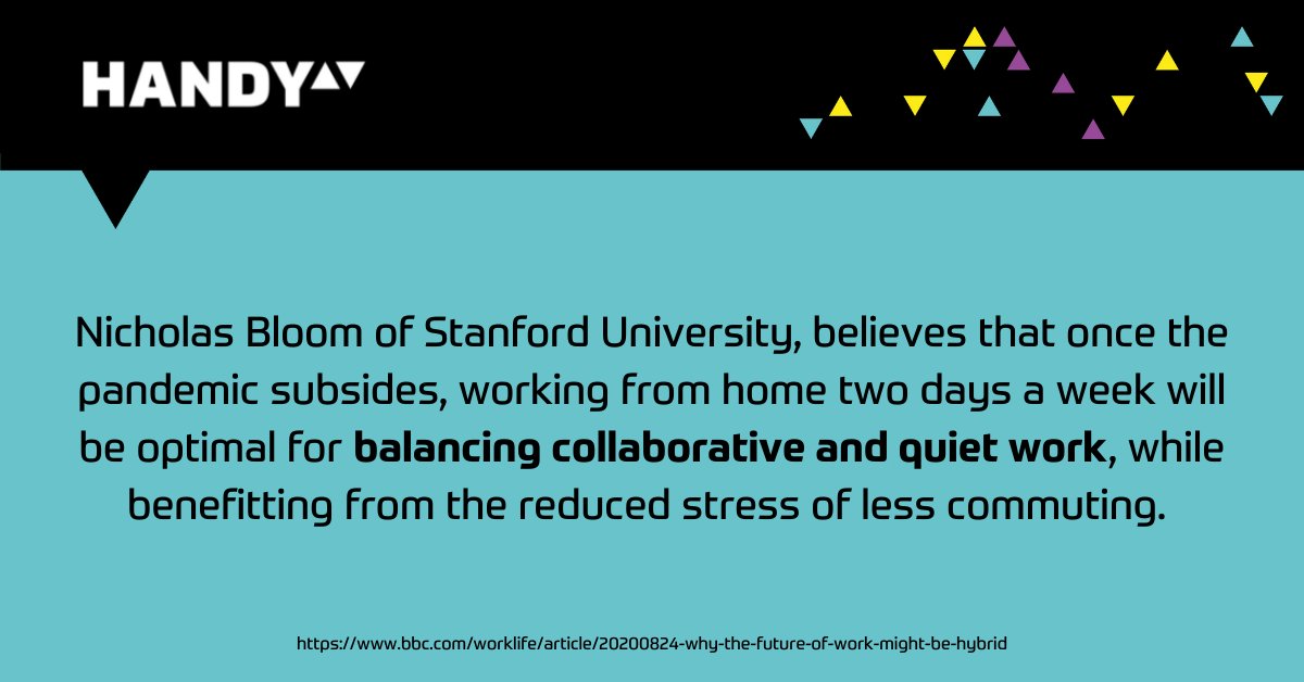 Learn how technology can facilitate collaboration, creativity &amp; productivity in the new age of hybrid &amp; remote workforces. Discover how Handy AV has transformed workspaces for some of the UK's most ambitious brands: handyav.com/sectors/work
Content credit: bbc.com/worklife/artic…