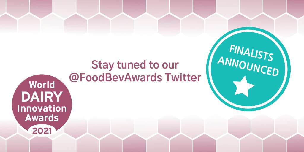 FoodBev's tweet photo. The shortlist of finalists for the World Dairy Innovation Awards 2021 has been announced. See it here and head over to our @FoodBevAwards Twitter this afternoon for dedicated finalist posts! #WDIA21 #DairyAwards
https://t.co/acPA9K1uOB https://t.co/a77E7DgJTj
