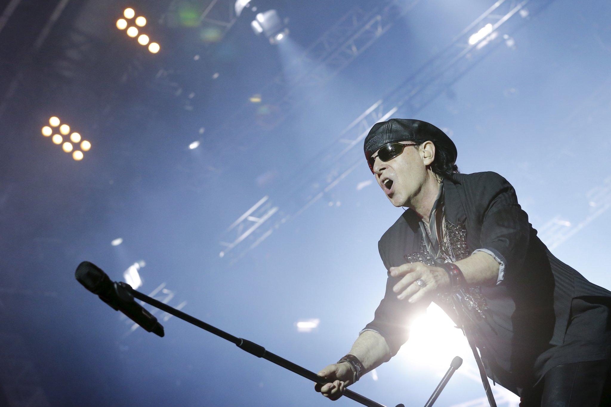 Klaus Meine of the iconic rock band Scorpions turns 74 today. Happy birthday, Klaus! (Reuters) 