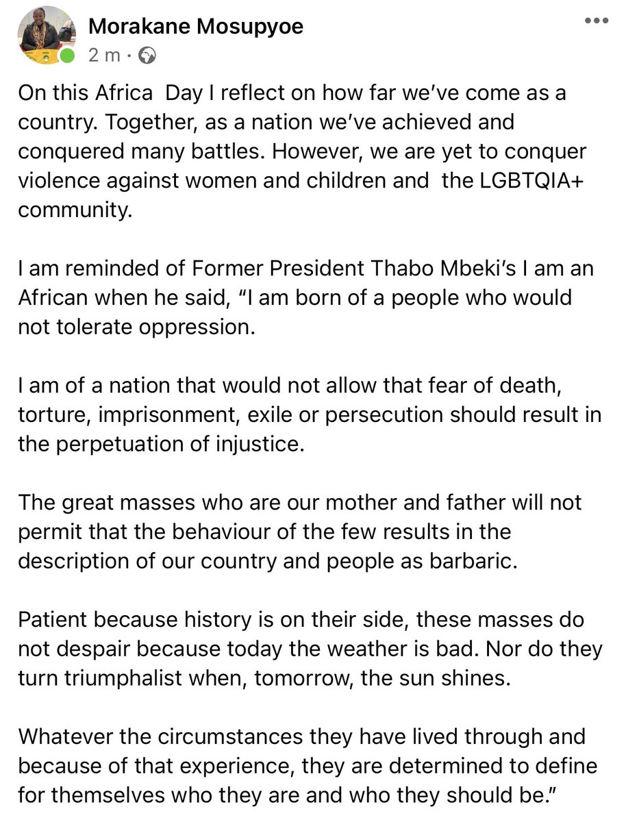 Morakane_'s tweet photo. #AfricaDay https://t.co/Wg8DmbotNk