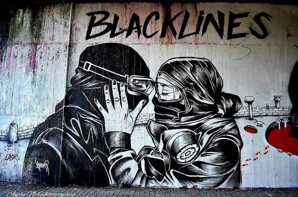 #Streetart by #Veneno @ #Nantes, France, for #Blacklines barbarapicci.com/2021/05/25/str… #arteurbana #urbanart #murals #muralism