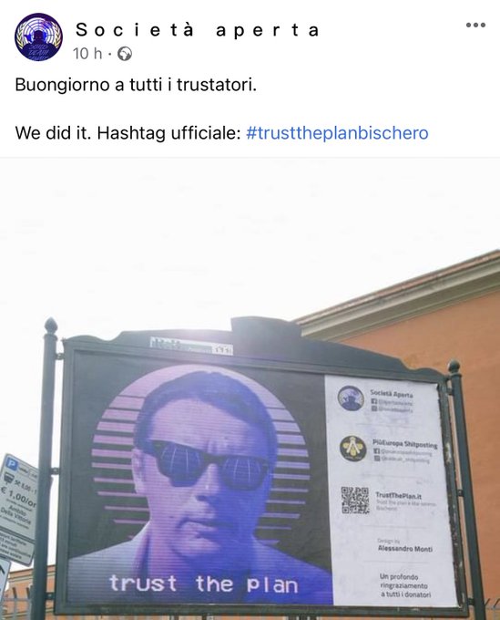 #trusttheplanbischero   Tutti gli davano del folle, poi ci ha salvato.  Io credo nel piano... https://t<a href="/tag/trusttheplanbischero"class="tags">#trusttheplanbischero</a>