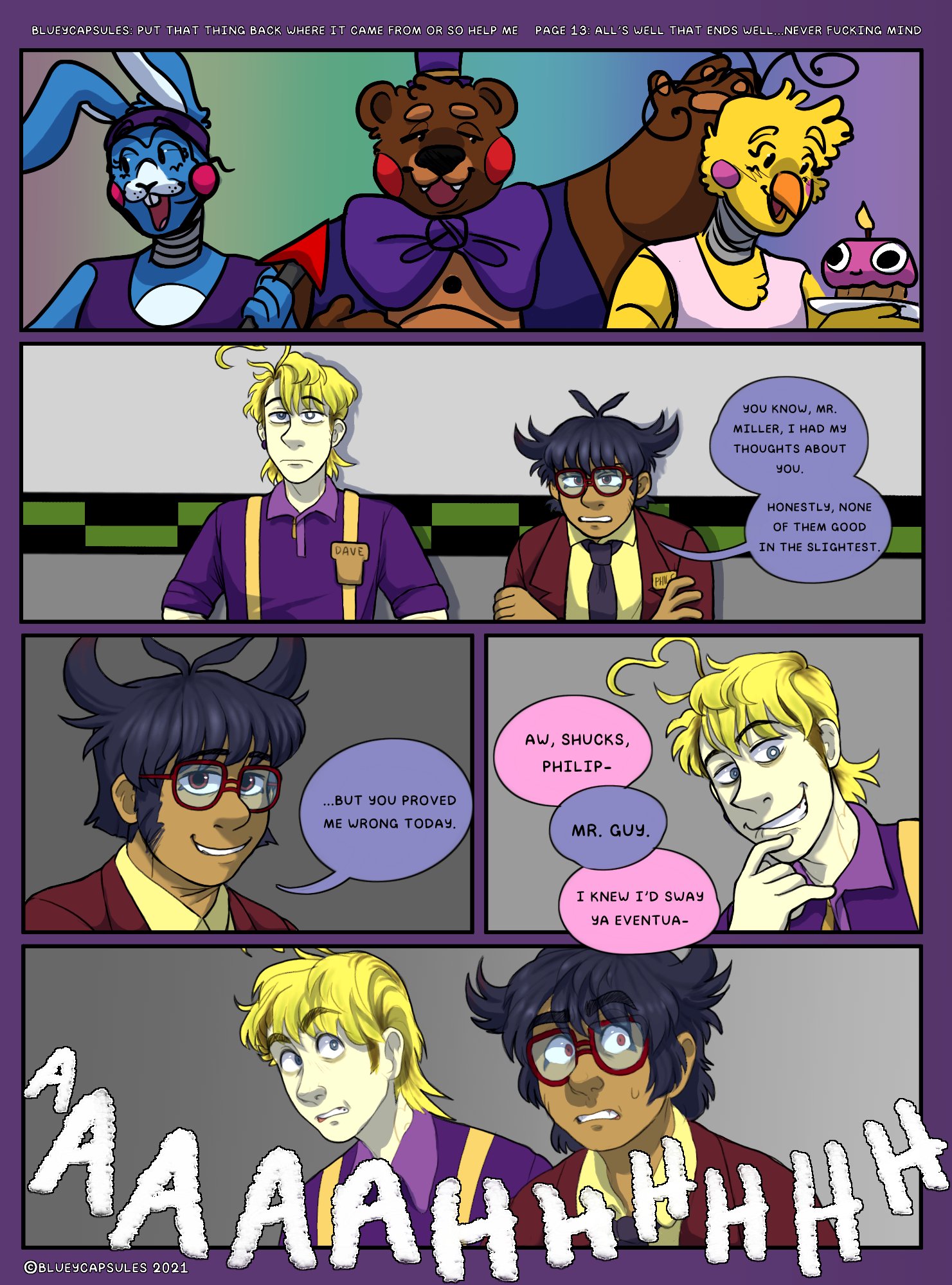 Bluey Capsules on X: He's starting with the man in the mirror